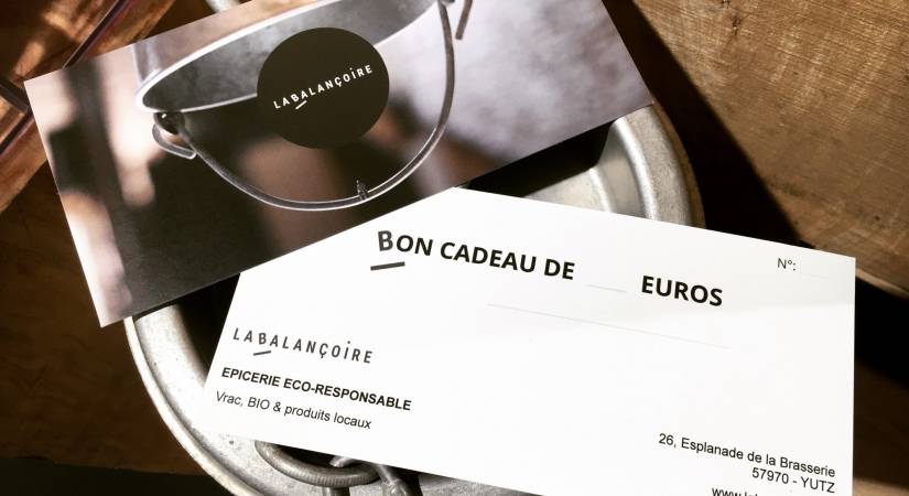 Découvrez les bons-cadeaux de "La Balançoire"!