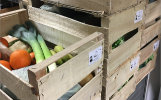 Première collecte de paniers frais : un franc succès ! 