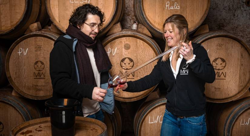 Le vin bio local du Domaine Maujard-Weinsberg s’invite à l’épicerie !