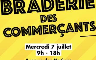 Braderie d'été le 7 juillet à Yutz