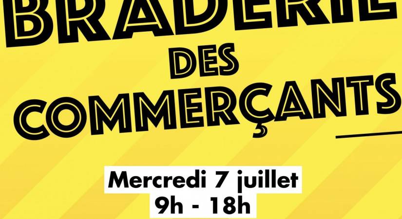 Braderie d'été le 7 juillet à Yutz