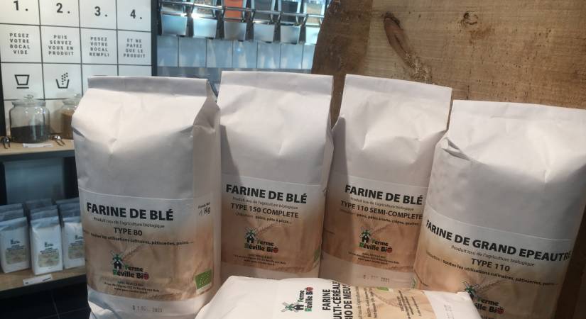 Des farines issues d’une exploitation meusienne à « Haute Valeur Environnementale ».