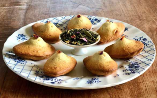 Madeleines au thé Noël à Istanbul (Vanille - Rose - Cardamome)
